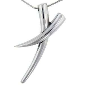   Scoop Neck Stainless Steel Necklaces Pendant For Men: Pugster: Jewelry