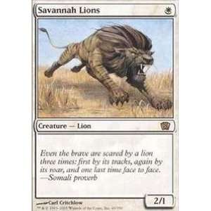  Magic the Gathering   Savannah Lions   Eighth Edition 