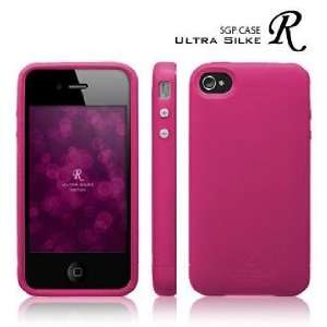  SGP iPhone 4 Case ULTRA SILKE R Series [Fantasia Hot Pink 