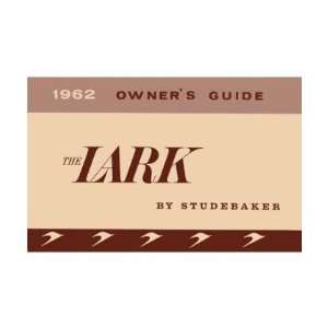  1962 STUDEBAKER LARK Owners Manual User Guide Automotive