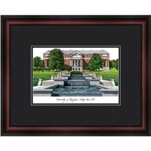 University of Maryland, College Park Academic Framed Lithograph 
