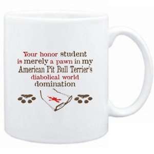 Mug White  Your honor student is merely a pawn in my American Pit 