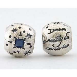  925 Sterling Silver Dreams Really Do Come True Charm for 