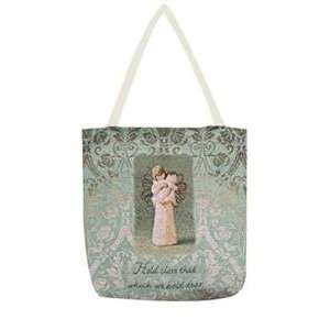  Willow Tree Angels Embrace Tote Bag: Kitchen & Dining