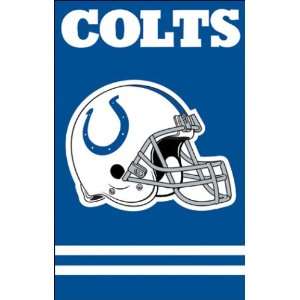  Indianapolis Colts 2 Sided XL Premium Banner Flag: Sports 