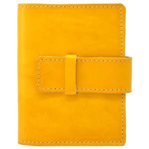  Sunshine Yellow Leather Refillable Journal Office 