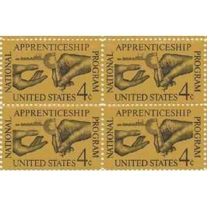 National Apprenticeship Program Set of 4 x 4 Cent US Postage Stamps 