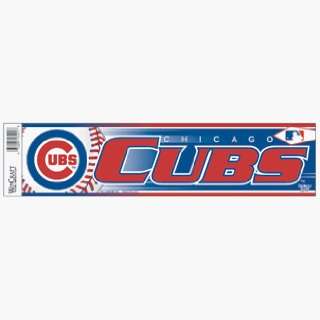  Chicago Cubs Bumper Sticker / Decal Strip *SALE* Sports 