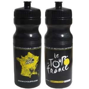Tour De Jour Series Tour De France 24oz Black Bottle  