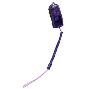  Purple Mobile Phone Strap with White LED Light