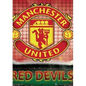  Manchester United FC Cool 3D Wall Poster: Home & Kitchen