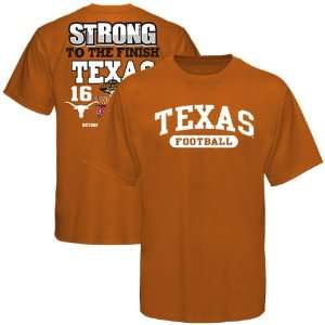   Oklahoma Sooners Focal Orange Strong to the Finish Score T shirt
