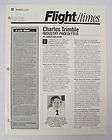 November 1, 1991 Trimble Flight/Times Newsletter Volume 1, Number 2