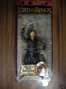 LotR Lord Of The Rings Helms Deep Aragorn New Sealed  