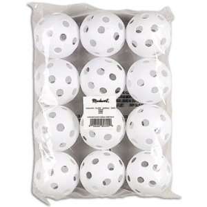   Baseball Size Plastic Balls ( White )