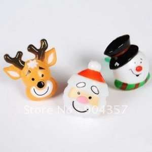 christmas whistle plastic elk santa claus snowman christmas gifts 