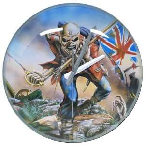  Iron Maiden   The Trooper Bubble Wall Clock: Home 