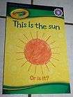 NEW Hallmark CRAYOLA Book This is the sun or is it? ~Reading Level Pre 