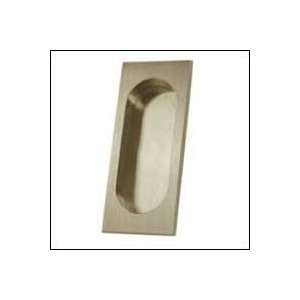 Deltana Knobs and Pulls FP4134 Flush Pull, Large 4 inch x 13/4 inch x7 