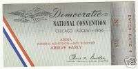JFK Kennedy Seeks VP 1956 Democratic Convention Ticket  