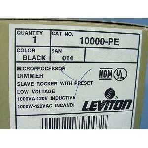  Leviton Black Remote Dimmer Switch w/Preset MicroDim 10000 