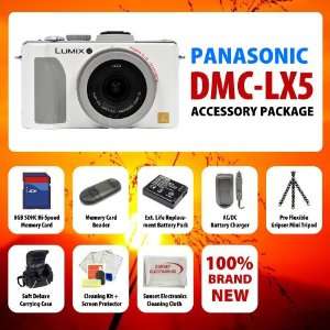  Panasonic Lumix Dmc lx5 10.1 Mp Digital Camera with 3.8x 