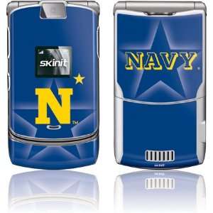  US Naval Academy Blue Star skin for Motorola RAZR V3 