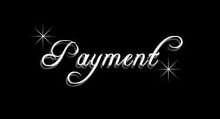 time we accept all forms of payment please pay within a week of making 