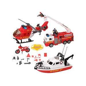  True Heroes Fire Rescue Company: Toys & Games