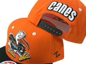 Miami Hurricanes REFRESH SNAPBACK Adjustable NCAA Hat  