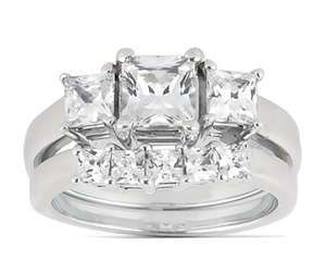 30CT Diamond Engagement Matching Wedding Ring Set 14K  
