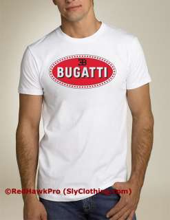 Bugatti Car Logo T Shirt Veryron EB *ALL SIZES & NEW*  