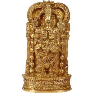  Balaji The Lord of Seven Hills   Brass Statue