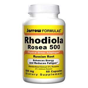  Jarrow Formulas Rhodiola Rosea 500, 500 mg Size 60 