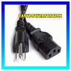 VIZIO LCD 720 Plasma TV AC REPLACEMENT Power Cable 3Pin