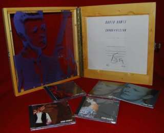 ULTRA RARE Ryko Wood Box Set David Bowie Sound+Vision  