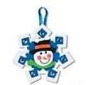 Christmas Snowman Snowflake Ornament Craft Kit for Kids  