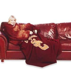  USC Trojans The Huddler Fleece Sleeved Blanket