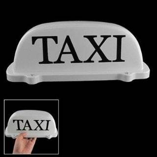 Taxi Cab Roof Light w Magnetic Base Sign DC 12V Yellow Light