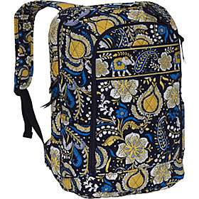 Vera Bradley Laptop Backpack   Ellie Blue   