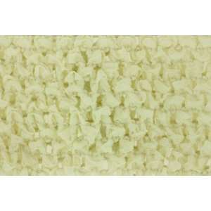  Woven Crochet Stretch Fabric Headbands (2.5) Ivory5 