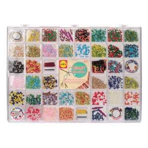   Alex Giant Bead Box   10 X 14 Box of Beads and Findings Toys