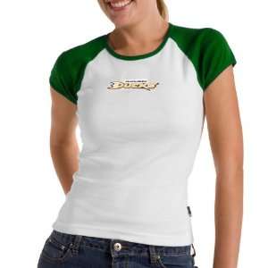 Anaheim Ducks Womens (New Logo) All Star Tee:  Sports 