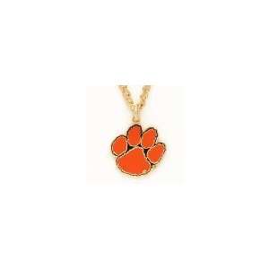 Clemson University Tigers NCAA College Sports Team Chain Necklace and 