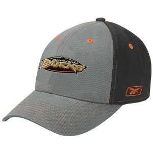  Reebok Anaheim Ducks Gray Structured Adjustable Hat 