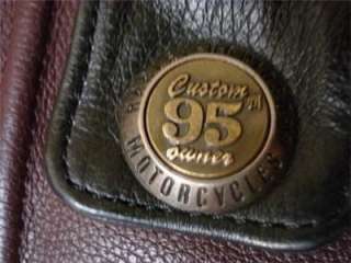   Davidson Leather Jacket 95th Anniversary Medium MINT Condition  