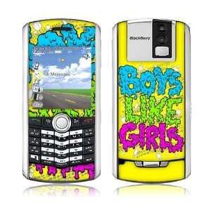   Blackberry Pearl  8100  Boys Like Girls  Slime Skin Electronics