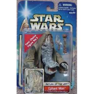  Star Wars Episode 2 Ephant Mon Action Figure Toys & Games