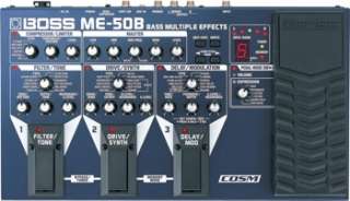 Boss ME 50B (Bass Multi Effects Pedalboard)  