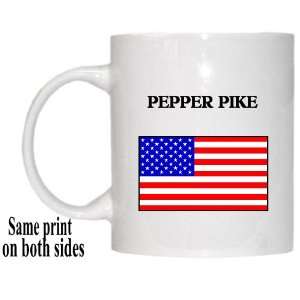  US Flag   Pepper Pike, Ohio (OH) Mug 